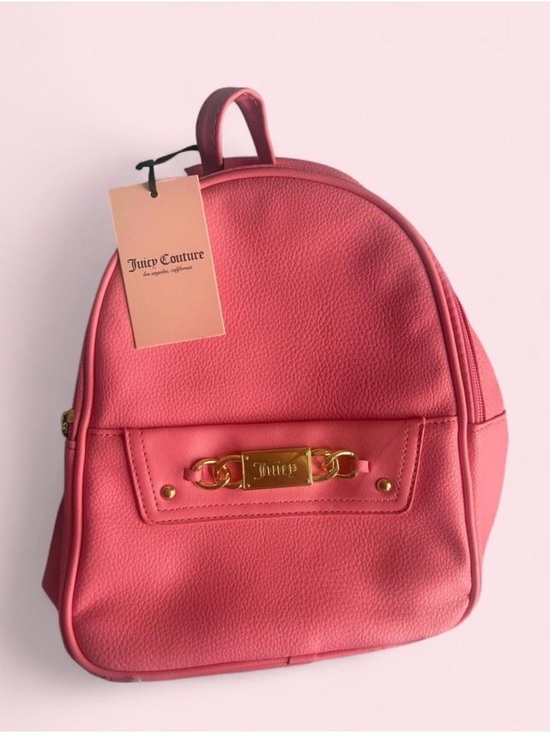 Juicy Couture Handbags - Juicy Couture Pink Mini Backpack